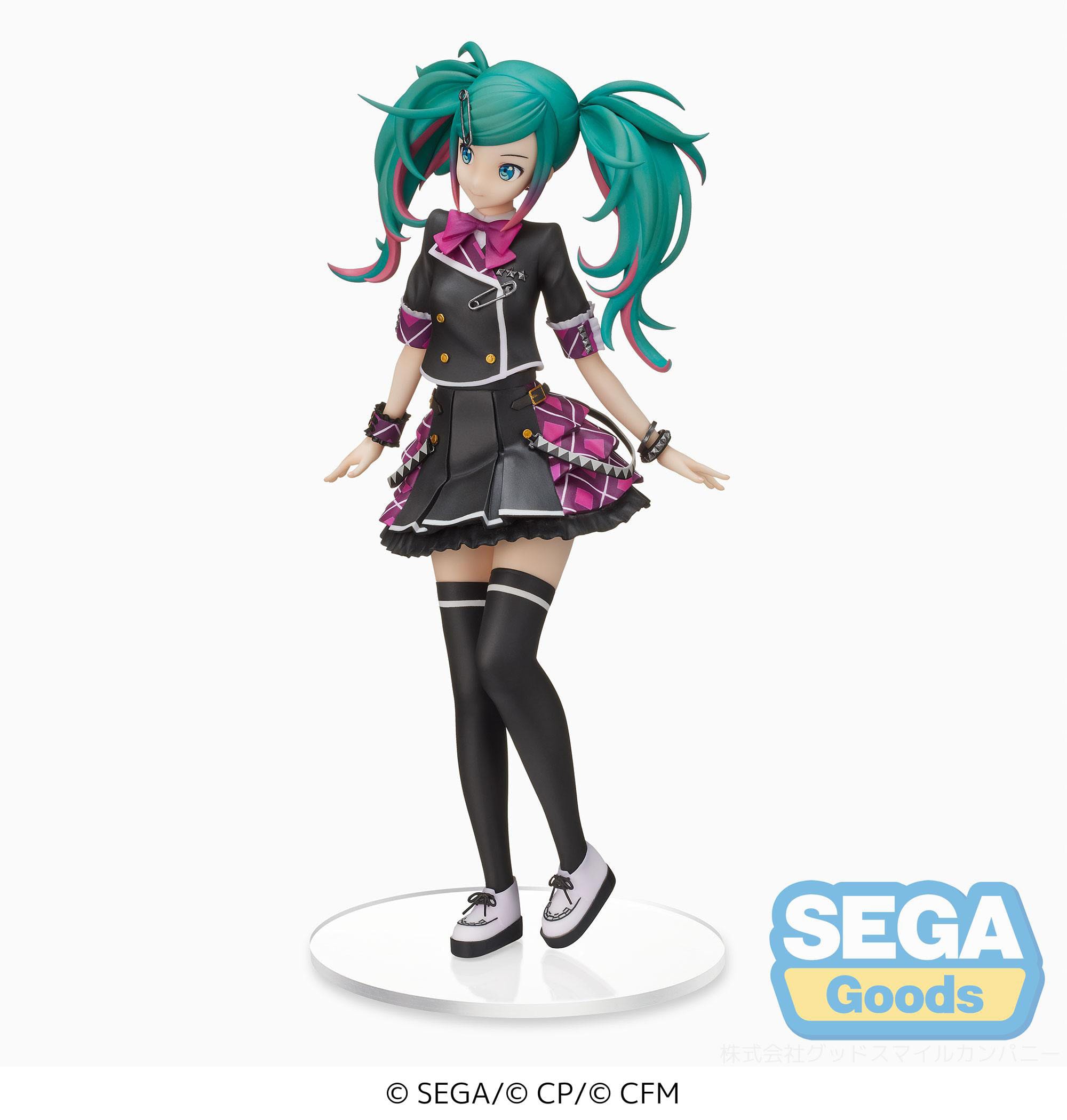 Descubre el apasionante mundo de Estatua SPM Classroom Sekai Miku 21 cm.