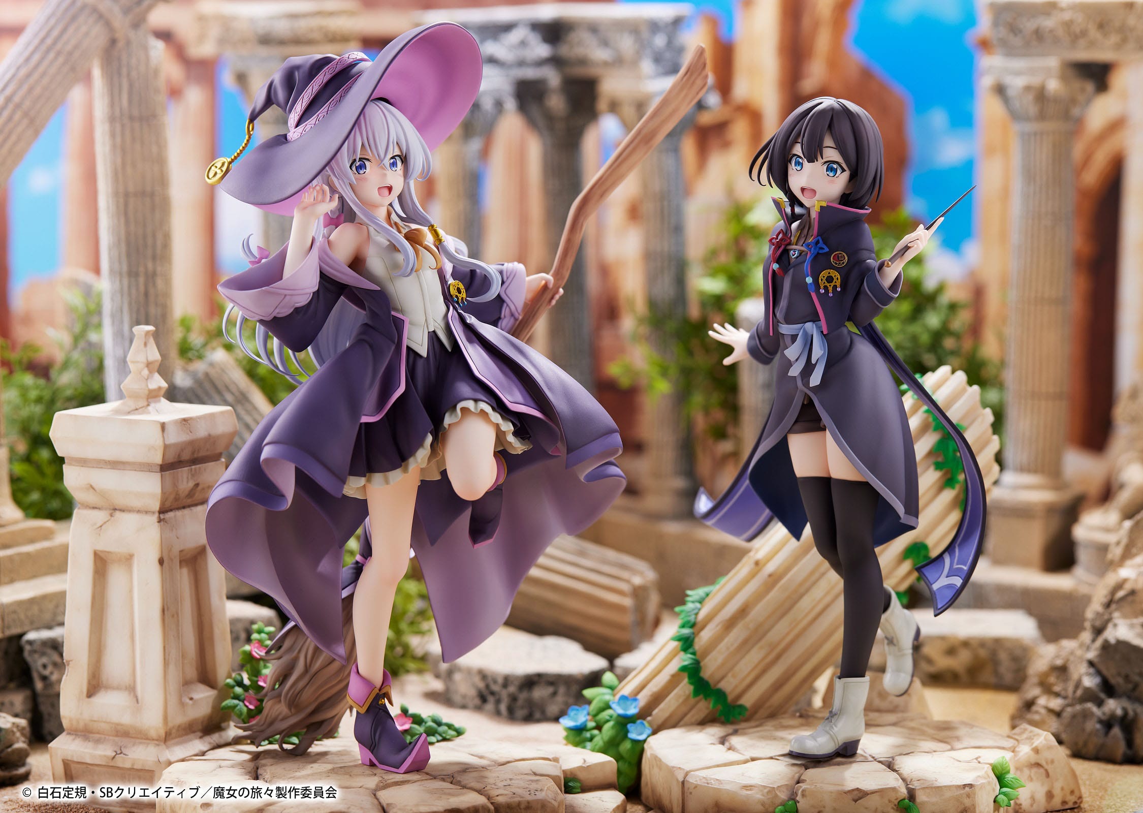 Descubre el apasionante mundo de Estatua Wandering Witch Elaina 25 cm.