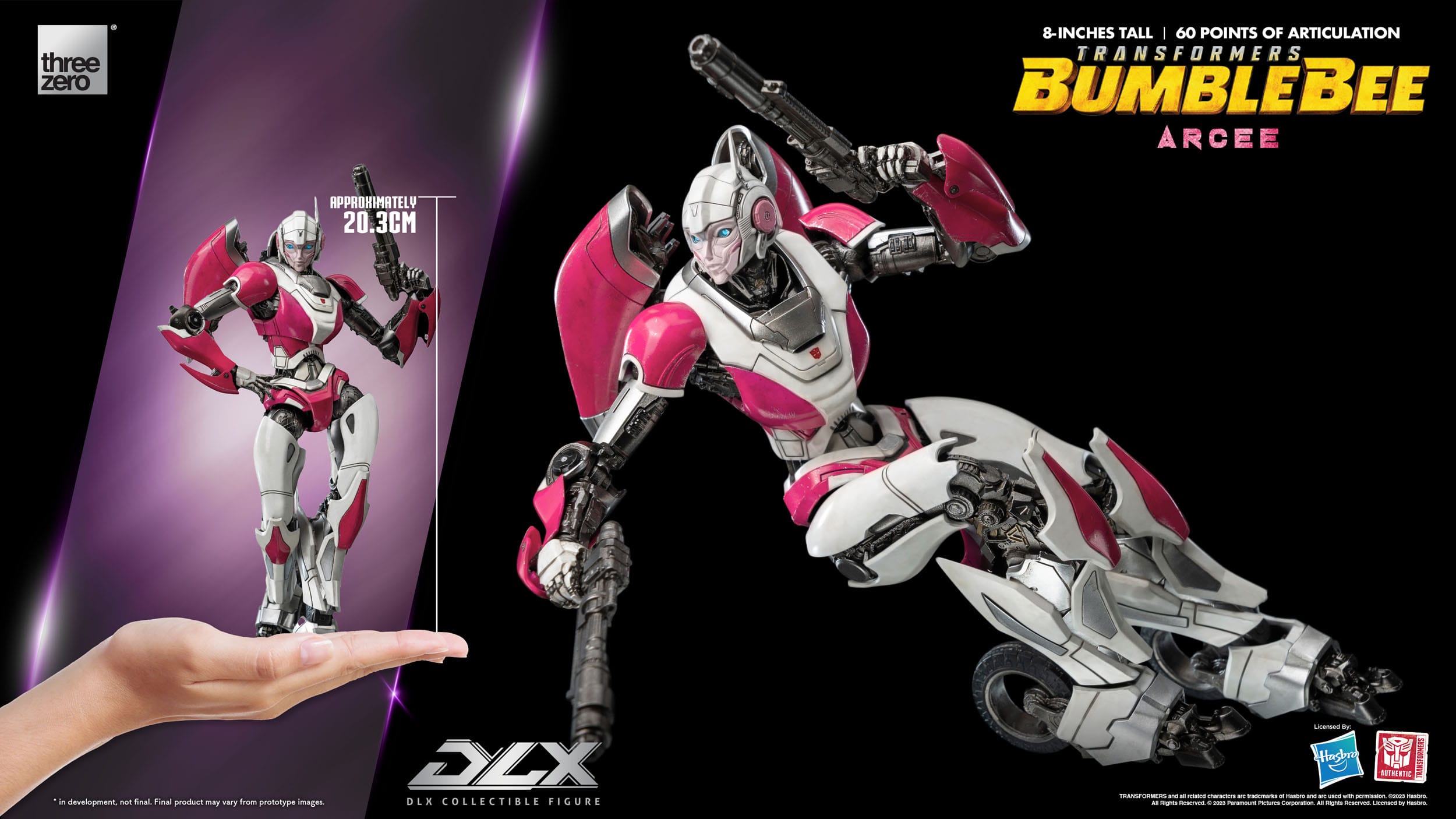 Descubre el apasionante mundo de Figura DLX Transformers Arcee 20 cm.