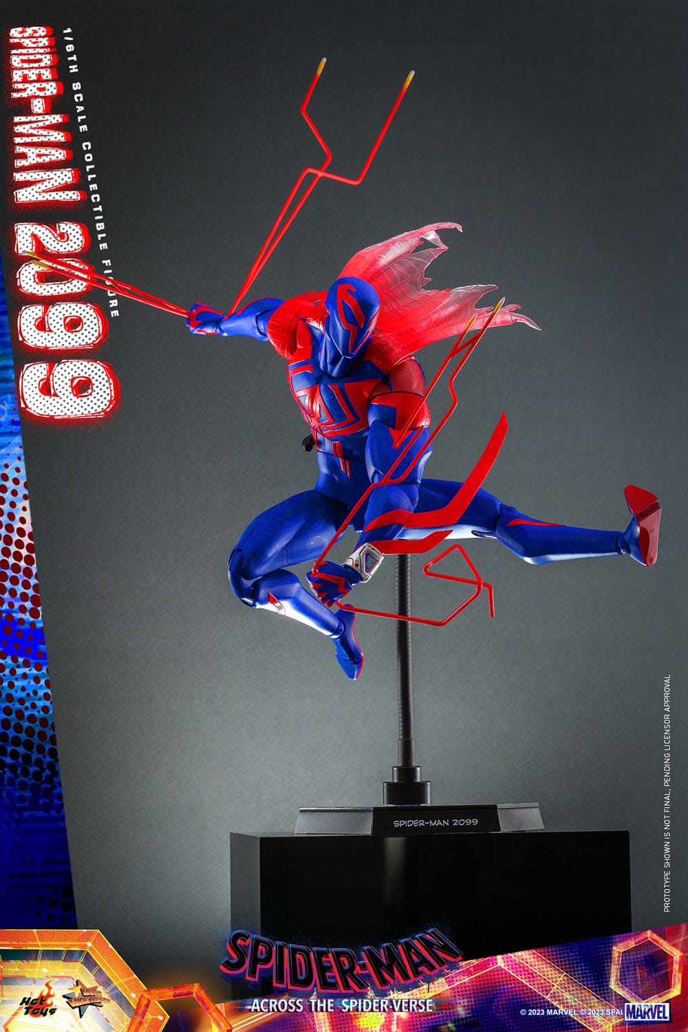 Descubre el apasionante mundo de Figura Movie Masterpiece SpiderMan 2099.