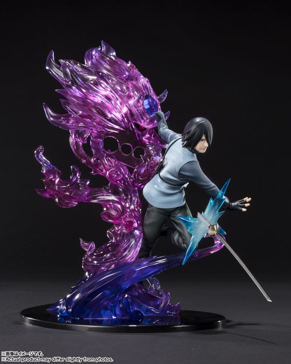 Descubre el apasionante mundo de Estatua FiguartsZERO Sasuke Uchiha Kizuna Relation.