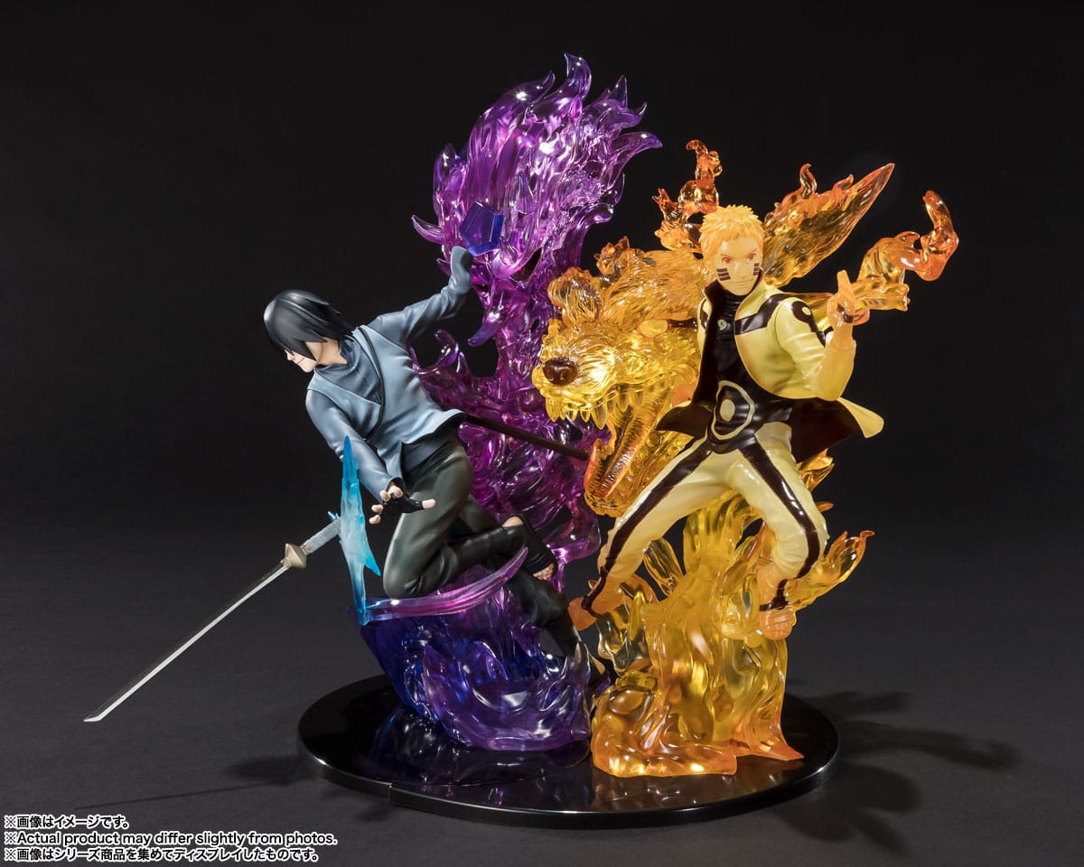 Descubre el apasionante mundo de Estatua FiguartsZERO Sasuke Uchiha Kizuna Relation.