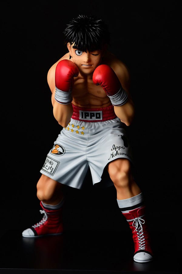 Descubre el apasionante mundo de Estatua Ippo Makunouchi fighting pose damage.