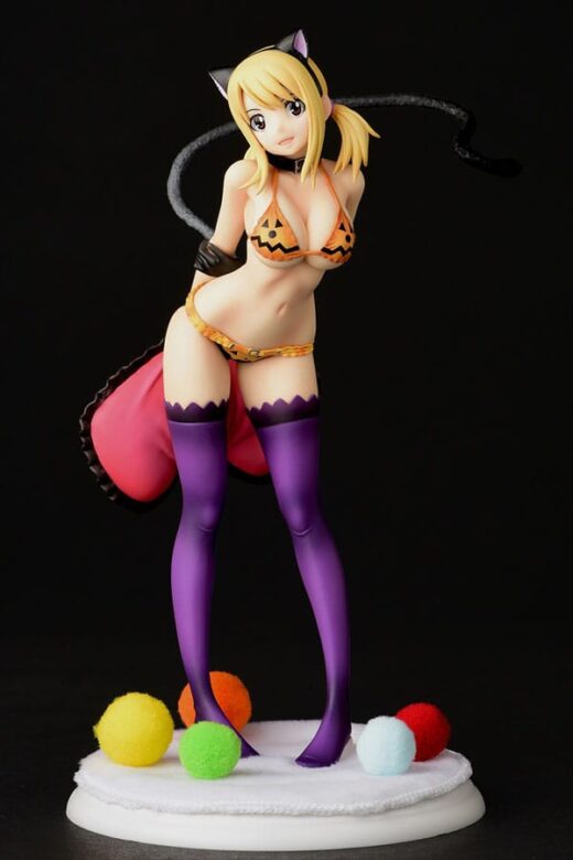 Estatua Lucy Heartfilia Halloween CAT Gravure