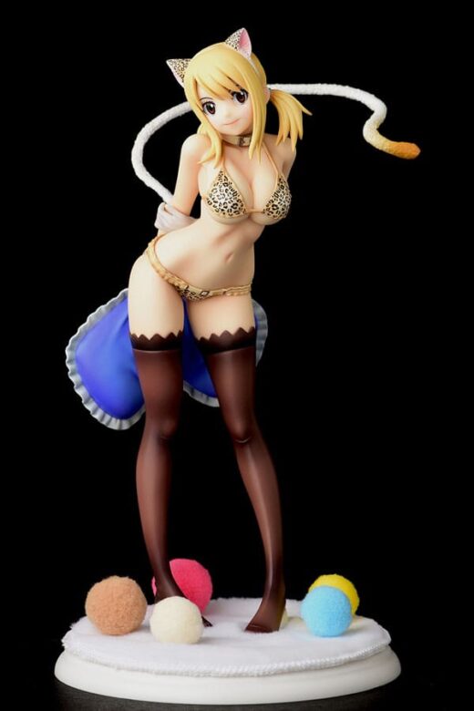 Estatua Lucy Heartfilia Leopard print CAT Gravure