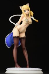 Descubre el apasionante mundo de Estatua Lucy Heartfilia Leopard print CAT Gravure.