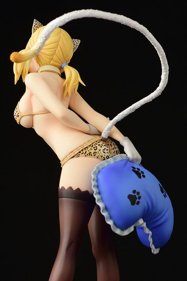 Descubre el apasionante mundo de Estatua Lucy Heartfilia Leopard print CAT Gravure.