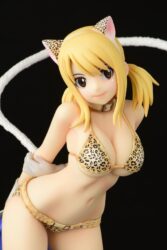 Descubre el apasionante mundo de Estatua Lucy Heartfilia Leopard print CAT Gravure.