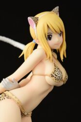 Descubre el apasionante mundo de Estatua Lucy Heartfilia Leopard print CAT Gravure.