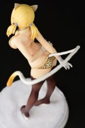 Descubre el apasionante mundo de Estatua Lucy Heartfilia Leopard print CAT Gravure.