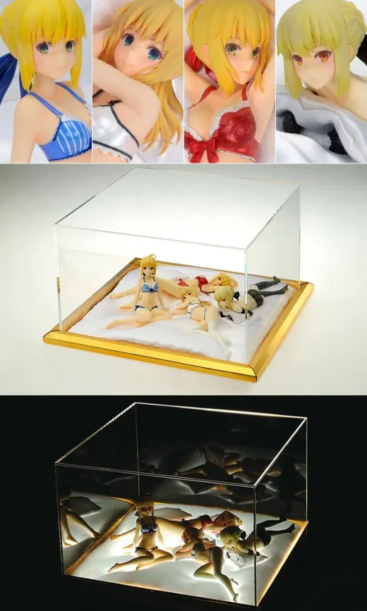 Descubre el apasionante mundo de Fate Stay Night Figuras Dream Tech Lingerie Style.