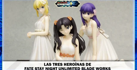 Las tres heroinas de Fate Stay Night Unlimited Blade Works con un fantastico vestido ligero de una pieza