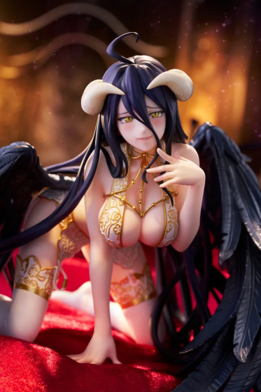 Estatua Overlord Albedo lingerie