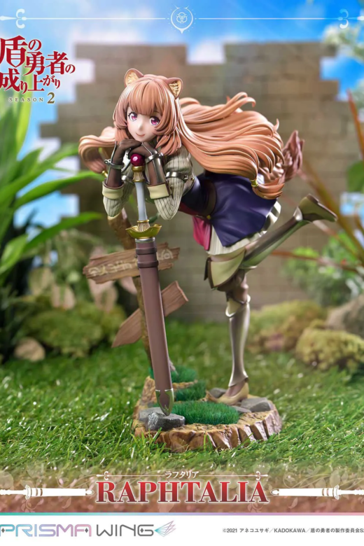 Estatua Prisma Wing Raphtalia The Rising of the Shield Hero Season 2