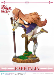 Descubre el apasionante mundo de Estatua Prisma Wing Raphtalia The Rising of the Shield Hero Season 2.
