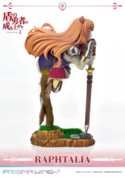 Descubre el apasionante mundo de Estatua Prisma Wing Raphtalia The Rising of the Shield Hero Season 2.