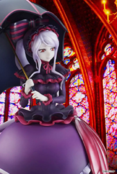 Descubre el apasionante mundo de Estatua Shalltear Bloodfallen Overlord III.