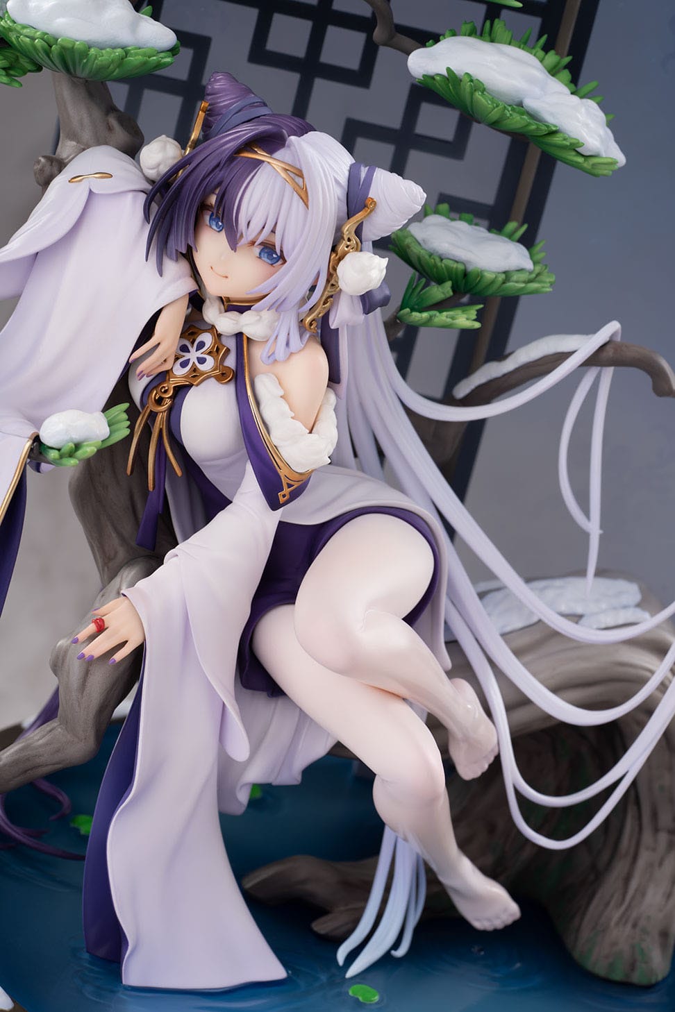 Descubre el apasionante mundo de Estatua Azur Lane Ying Swei Snowy Pine's Warmth.