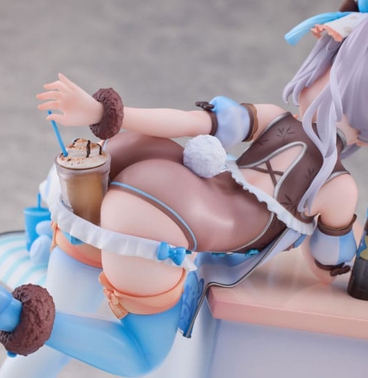 Descubre el apasionante mundo de Estatua Original Character Blue Panda Coffee.