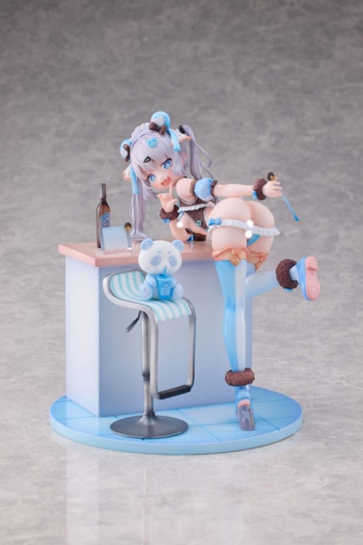 Descubre el apasionante mundo de Estatua Original Character Blue Panda Coffee.