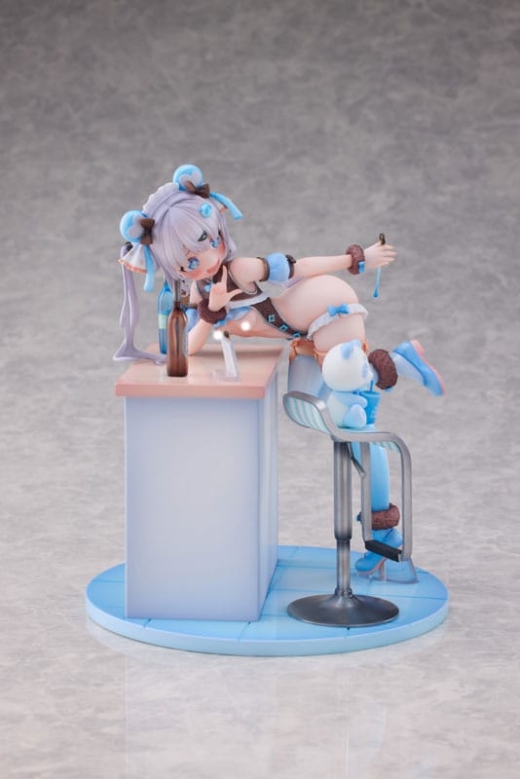 Descubre el apasionante mundo de Estatua Original Character Blue Panda Coffee.