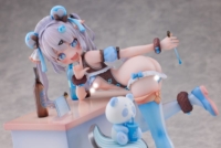 Descubre el apasionante mundo de Estatua Original Character Blue Panda Coffee.