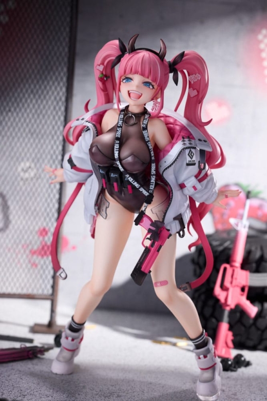 Descubre el apasionante mundo de Estatua Original Character Rampaging Twin-tail Arisa.