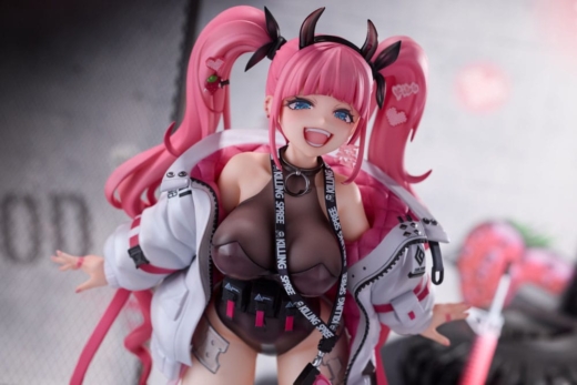 Descubre el apasionante mundo de Estatua Original Character Rampaging Twin-tail Arisa.