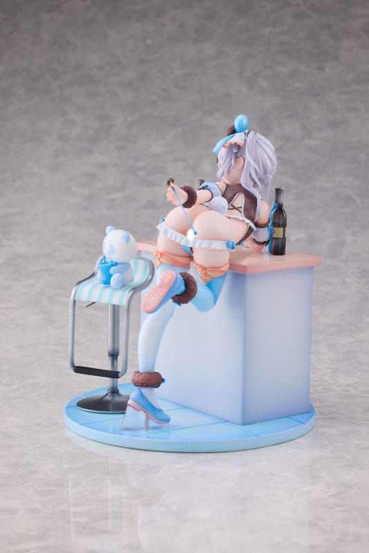 Descubre el apasionante mundo de Estatua Original Character Blue Panda Coffee.