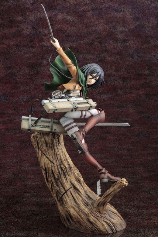 Estatua Attack on Titan ARTFXJ Mikasa Ackerman Renewal Package