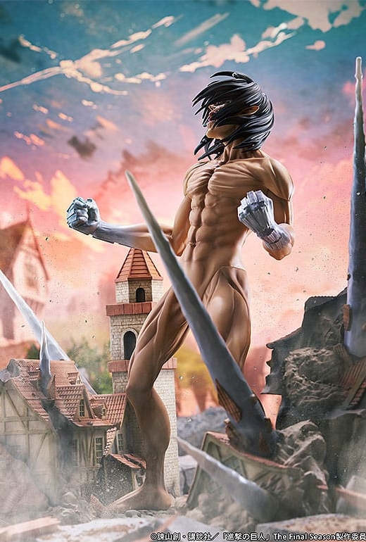 Estatua Eren Jaeger Attack Titan Judgment