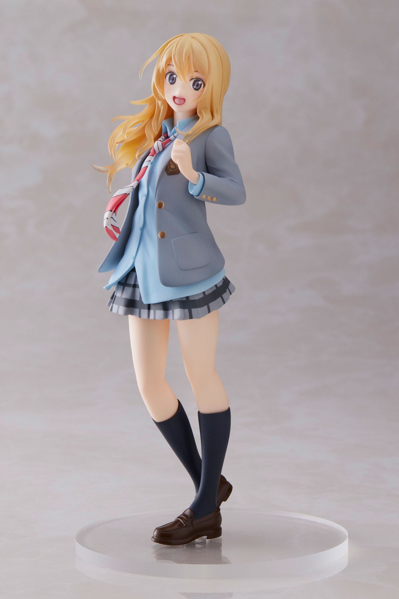 Descubre el apasionante mundo de Estatua Your lie in April Kaori Miyazono School Uniform.