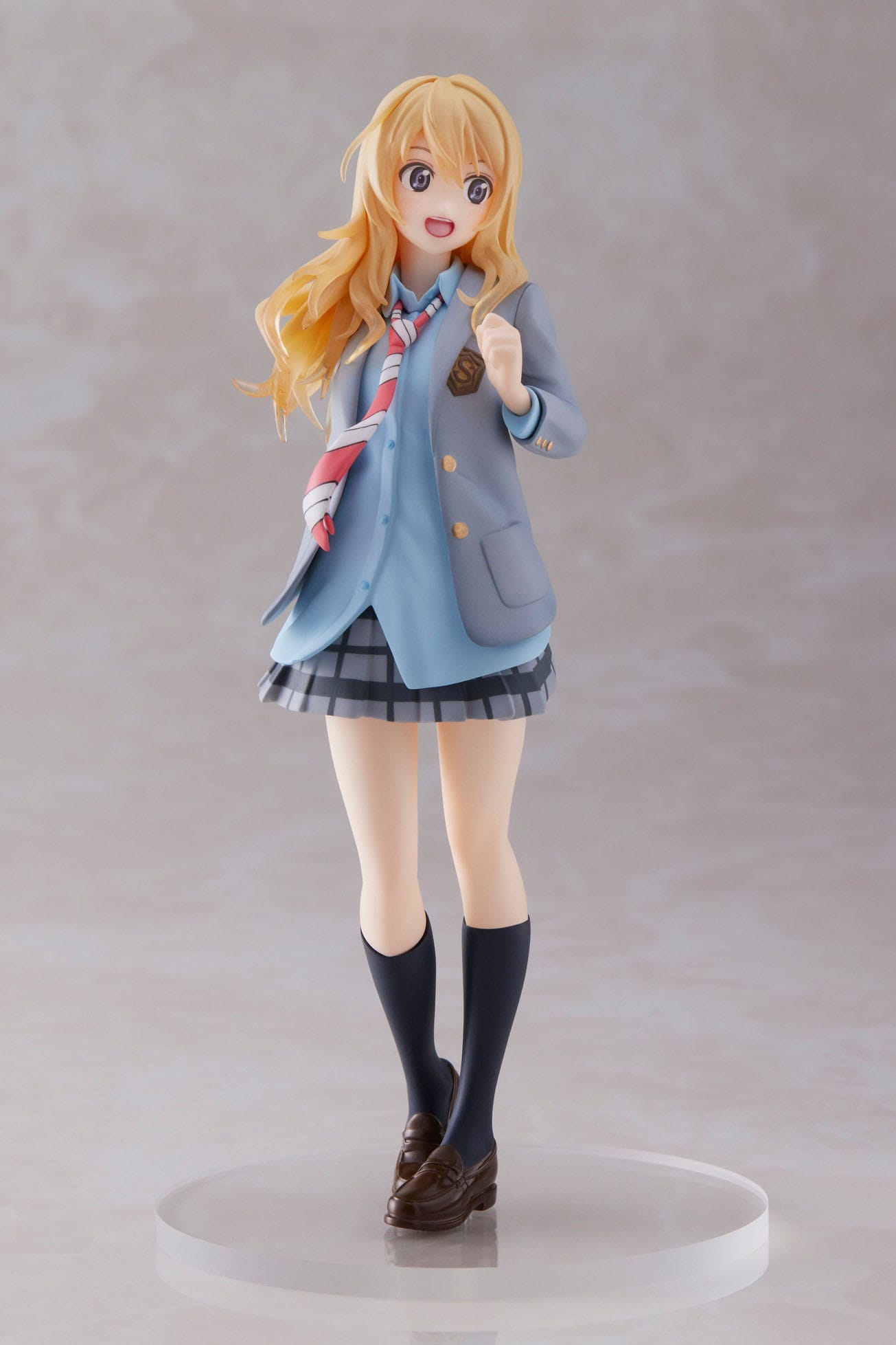 Descubre el apasionante mundo de Estatua Your lie in April Kaori Miyazono School Uniform.