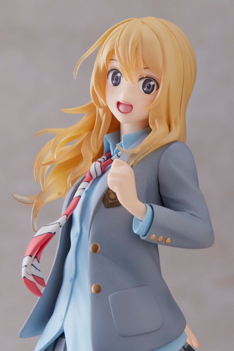 Descubre el apasionante mundo de Estatua Your lie in April Kaori Miyazono School Uniform.