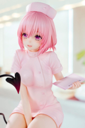 Descubre el apasionante mundo de Estatua Momo Belia Deviluke Nurse Costume.