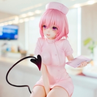 Descubre el apasionante mundo de Estatua Momo Belia Deviluke Nurse Costume.