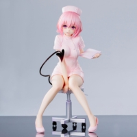 Descubre el apasionante mundo de Estatua Momo Belia Deviluke Nurse Costume.