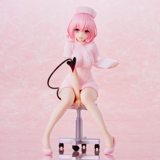 Descubre el apasionante mundo de Estatua Momo Belia Deviluke Nurse Costume.