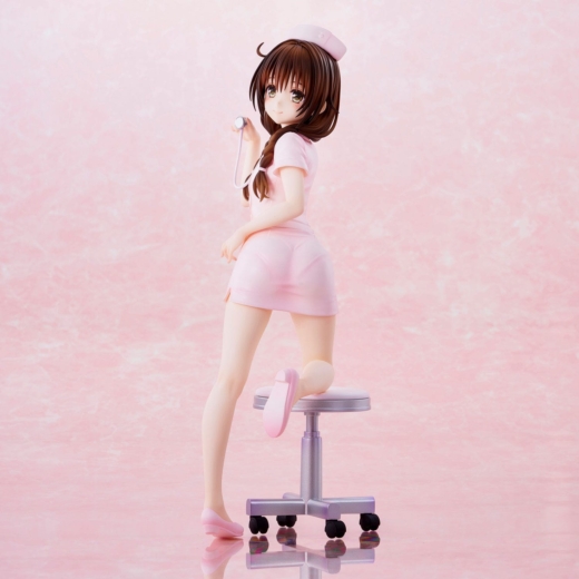 Descubre el apasionante mundo de Estatua To LoveRu Darkness Mikan Yuki Nurse Costume.
