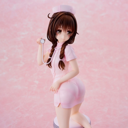 Descubre el apasionante mundo de Estatua To LoveRu Darkness Mikan Yuki Nurse Costume.