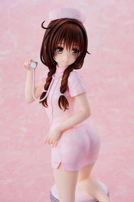 Descubre el apasionante mundo de Estatua To LoveRu Darkness Mikan Yuki Nurse Costume.