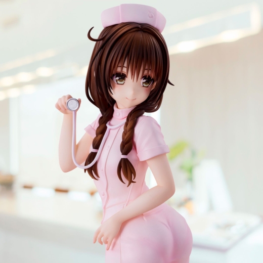 Descubre el apasionante mundo de Estatua To LoveRu Darkness Mikan Yuki Nurse Costume.