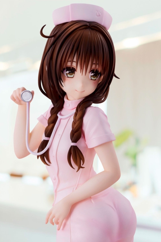 Descubre el apasionante mundo de Estatua To LoveRu Darkness Mikan Yuki Nurse Costume.