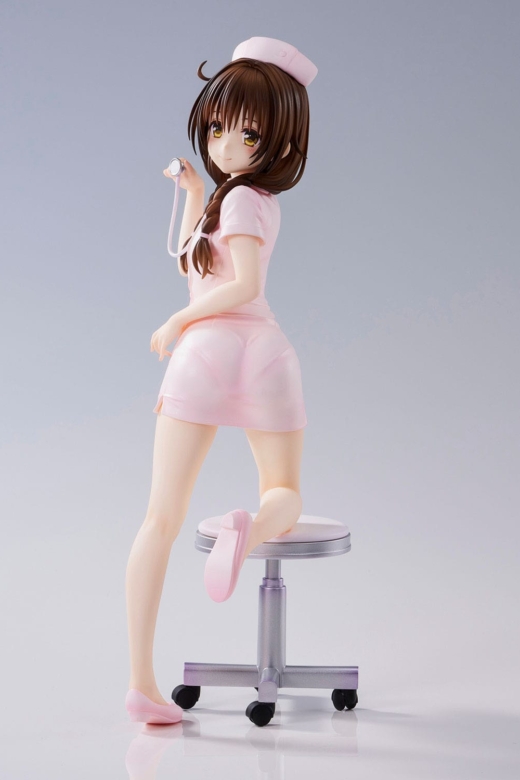 Descubre el apasionante mundo de Estatua To LoveRu Darkness Mikan Yuki Nurse Costume.