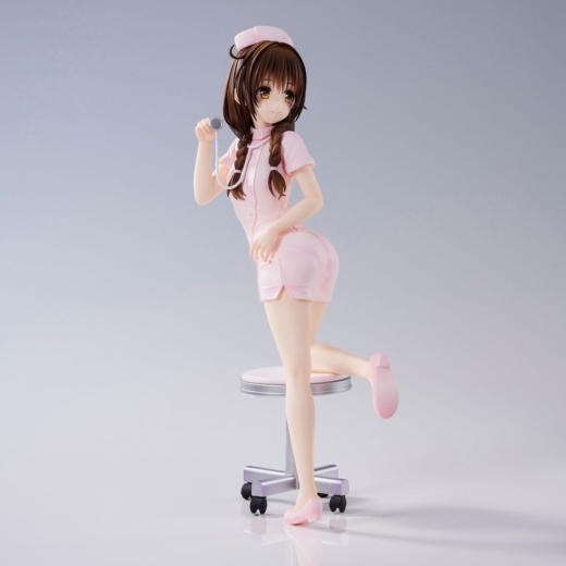 Descubre el apasionante mundo de Estatua To LoveRu Darkness Mikan Yuki Nurse Costume.