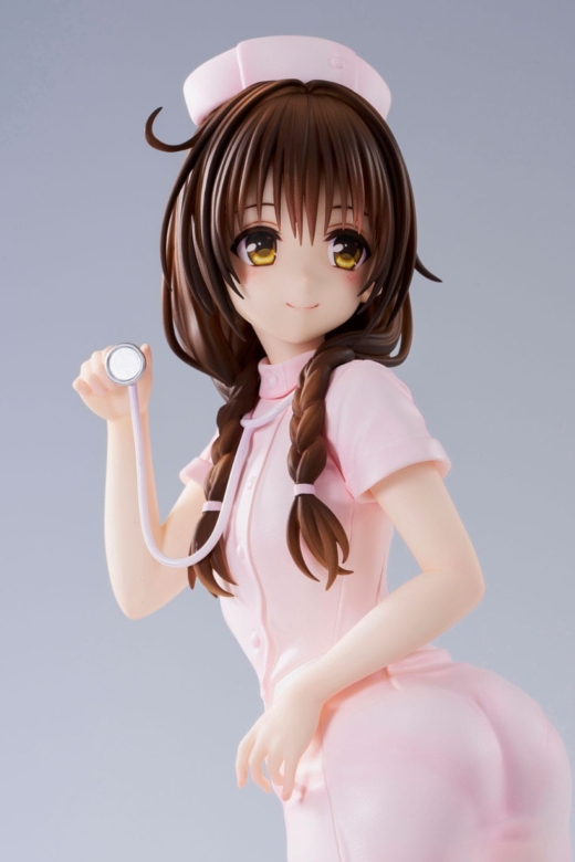 Descubre el apasionante mundo de Estatua To LoveRu Darkness Mikan Yuki Nurse Costume.
