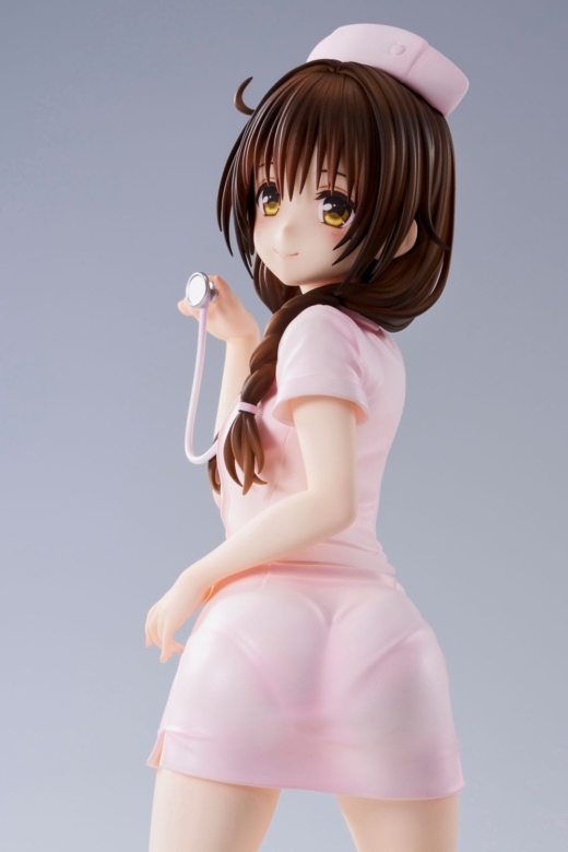Descubre el apasionante mundo de Estatua To LoveRu Darkness Mikan Yuki Nurse Costume.