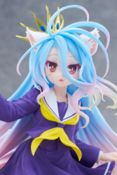 Descubre el apasionante mundo de Estatua No Game No Life Shiro Coreful Nekomimi Seifuku.