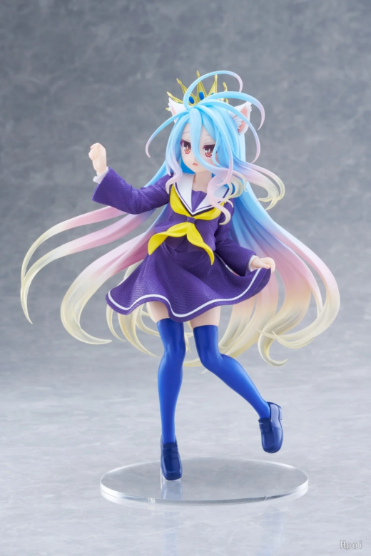 Descubre el apasionante mundo de Estatua No Game No Life Shiro Coreful Nekomimi Seifuku.