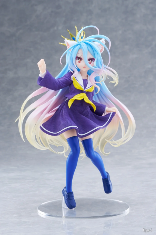 Estatua No Game No Life Shiro Coreful Nekomimi Seifuku